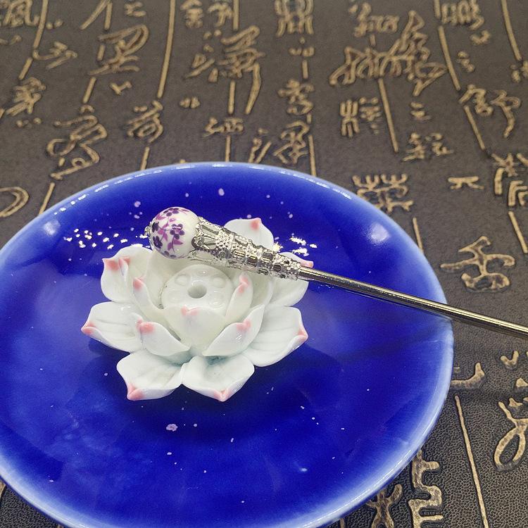 

Женская классическая дисковая прическа керамическая сине-белая заколка для волос ретро головной убор заколка с цветком сливы простая заколка антикварные аксессуары для волос