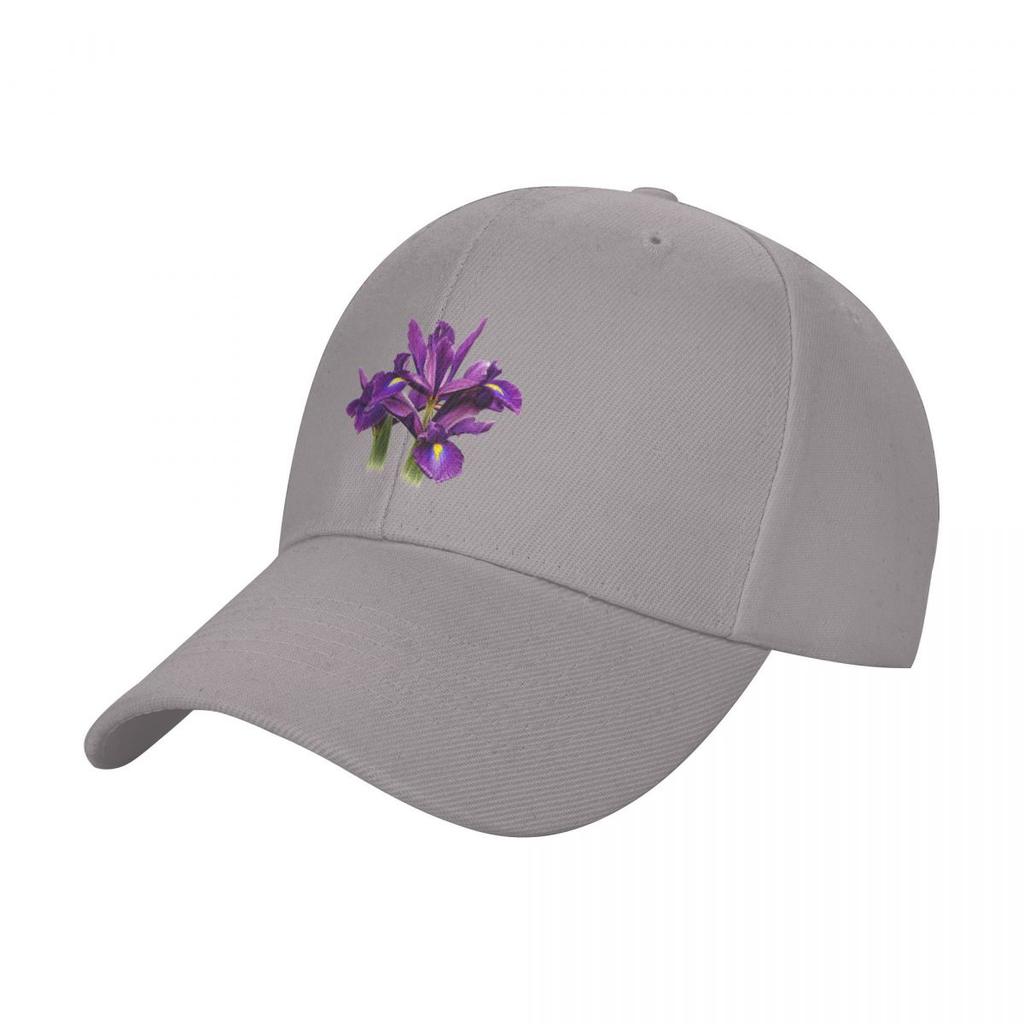 Elegant Dutch Iris Purple Sensation Baseball Cap Ball fishing caps man Hood Men s Womens