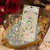 JIAMEI 2sheets/pack Starry Night Fairy Tale Series Kawaii PET Decorative Stickers DIY Diary Scrapbook Decor Journal Supplies