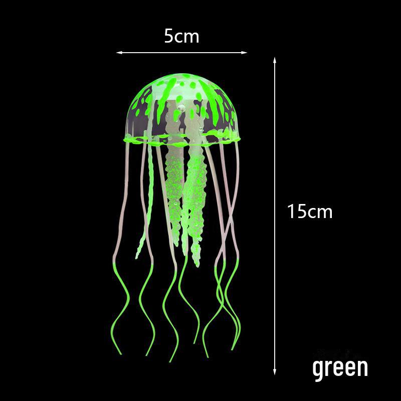

Декор для аквариума с флуоресцентными медузами: Силиконовые украшения для аквариума малого/среднего размера для внутреннего ландшафтного дизайна