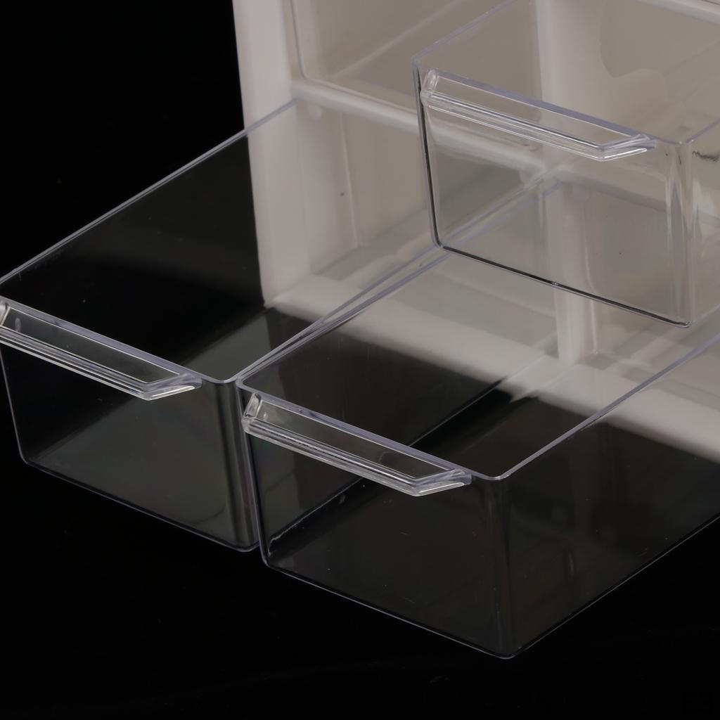 9 Drawer Mini Desk Storage /Home Organizer Plastic