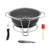 Camping Stove Stand Roast Meat Grill Portable Barbecue Multifunctional Home Cooking for