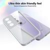 Oppo A3 Pro 5G CPH2639 Case Air Cushion Silicone Bumper Clear Matte Back Cover Hard Phone Case for Oppo A3 Pro A3Pro 5G CPH2665