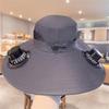 Quick Dry Bucket Hat for Men Large Brim Solar Fan Hat Breathable Sun Protection for Outdoor Adventures