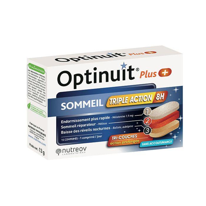 Nutreov Optinuit Plus Triple Action Boite 15 Comprimés