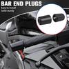 Motorcycle Handle Bar End Grips Plug Weights Hand Grips Plug Caps Replacement for Kawasaki ER6N NINJA650 Ninja 650 2009-2016 ZX14R 2010-2022 KLR650