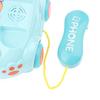 1 Set Creative Fun Simulation Landline Baby Puzzle Music Story Pull Line Phone Car Toy Children Early Learning Phone Car Toys