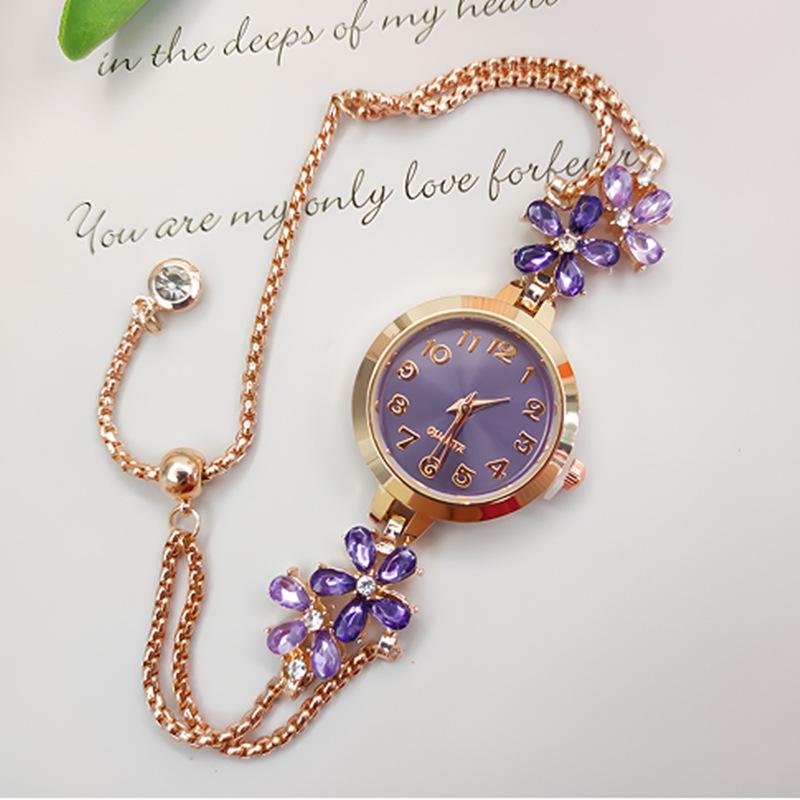 Watches for Women Reloj Mujer Mermaid Chain Light Luxury Diamond Bracelet Ladies Fashion Quartz Watches Montres Femmes
