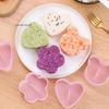 Kreslená trojúhelníková sada na sushi - 1 sada tvořítko forma na sushi onigiri rýsová koule lis na jídlo japonské DIY nástroje do kuchyně bento