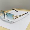 Geometric Square Style Sunglasses With Uv400 Protection For Outdoor Activities