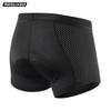 Isuo Men's Cycling Underwear Shorts with Thick Silicone Cushion, Quick-Drying for Road Biking