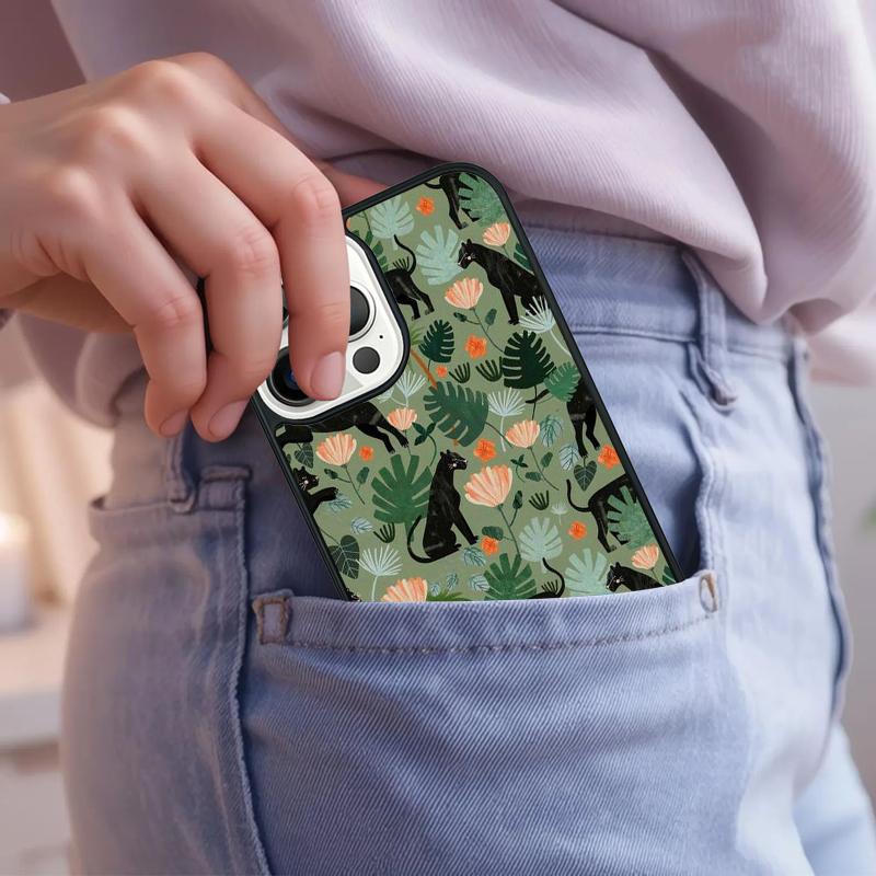 

Luxury Tiger Leopard Phone Case For iPhone 17 Air 15 16e 14 13 Pro Max Coque 12 11 Pro Max PLUS cover iPhone 11pro