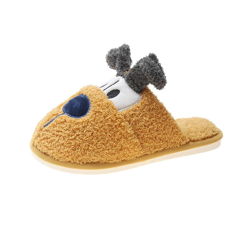 

Модные домашние зимние теплые тапочки модные женские домашние спальные плоские нескользящие мягкие плюшевые хлопковые туфли женские милые меховые пушистые тапочки 36 жёлтый