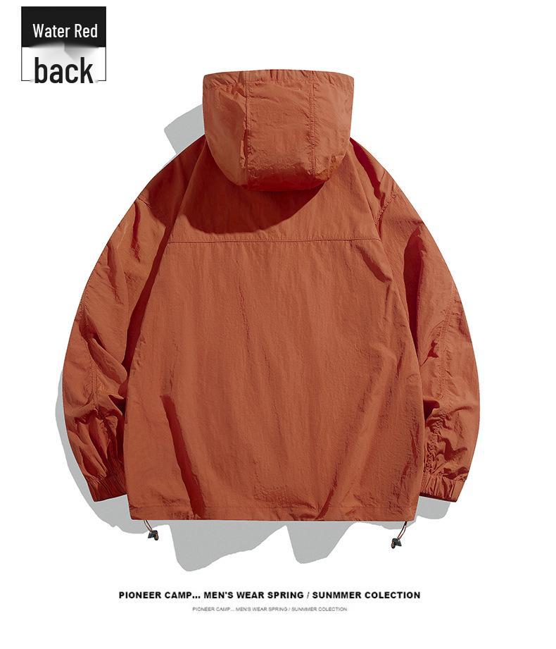 Dopamine UV Protection Couple's Windbreaker: Lightweight, Breathable Summer Skin Clothing for Men & Women, Ideal for Climbing & Outdoor Activities.