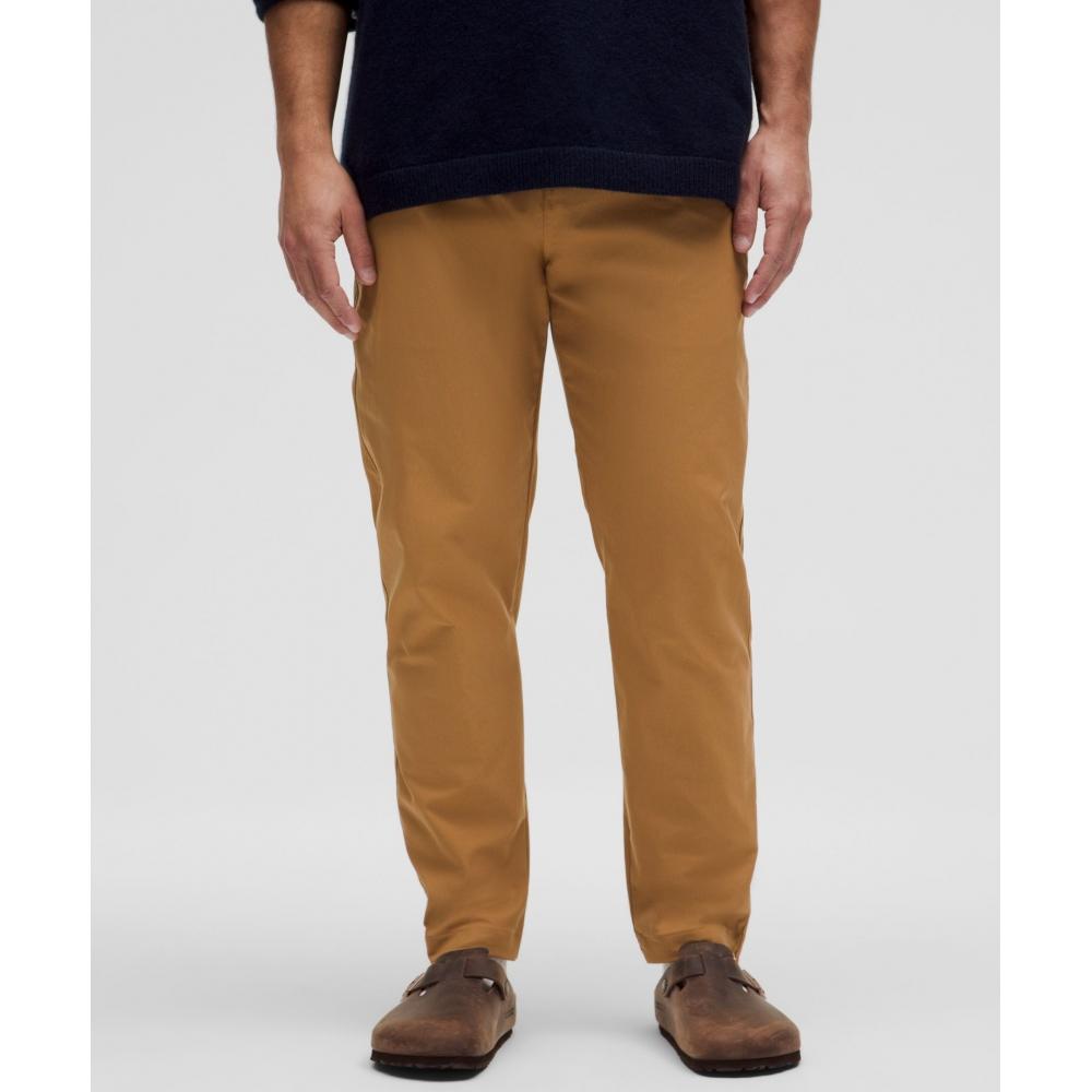 

Lululemon Slim Tapered Smooth Twill Trouser Cropped Bold Beige 38/27