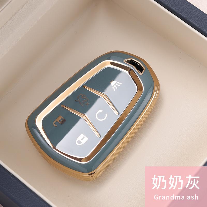 TPU Car Key Case Cover Protect Shell Bag For Cadillac ESV ATS-L XTS XT5 XT6 CTS CT5 CT6 ATS 28T SRX Escalade 2015 Accessories
