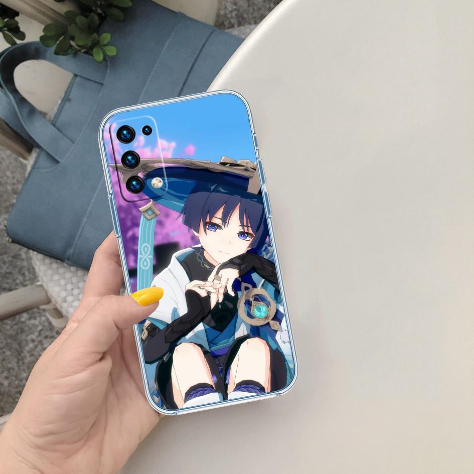 LO48 Genshin Impact Furina Aether Case for LG K22 K30 K40 K40S K41 K42 K50 K50S K51 K51S K52 K61 K62 K71 K92 Q60 Q61 V40 V50 V60