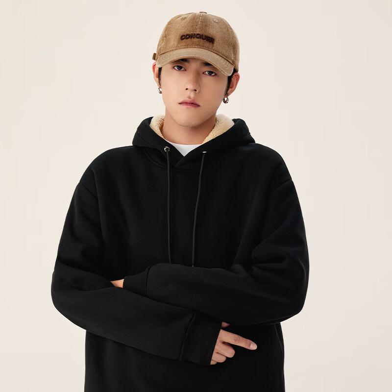 MINISO Unisex Heavyweight Sherpa Hoodie