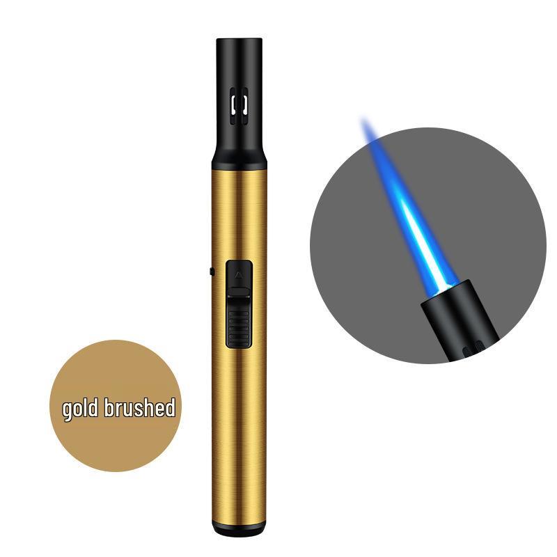Windproof Metal Jet Lighter: Outdoor, Cigar, Spot Welding Tool