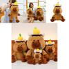 Adorable Capybara Plush Toy Creative Design Soft Pp Cotton Stuffed Animal For Kids