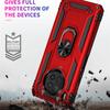 Honor 50 Lite Shockproof Armor Case for Honor 50 Lite PC   Silicone Ring Stand Phone Back Cover for Huawei Y7A Y9A Nova 8i Y60