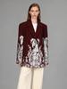 2026 Spring Stylish Printed Women's Suit Jacket - European American Commuting Style