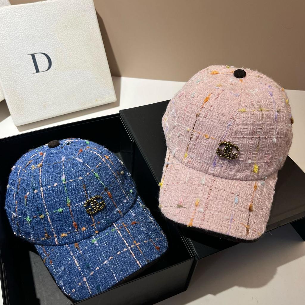 French Small Fragrant Wind Woven Cap Autumn Foreign Style Cap Street Shot Casual Sports Cap