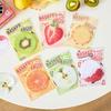 30 Pcs Cute Creative Food Material Sticky Notes Simulate Vegetable Fruits Mini Notes Message Notepad Diy Elf-Stick Memo Pads