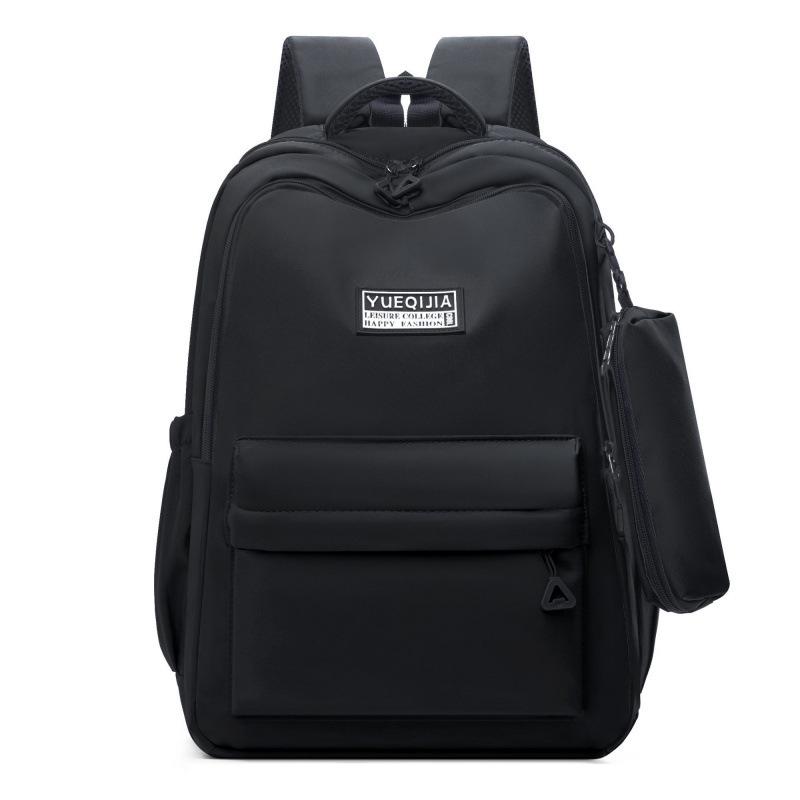 Middle School Student Waterproof, Wear-Resistant, Large Capacity Lightweight Backpack with Spine Protection