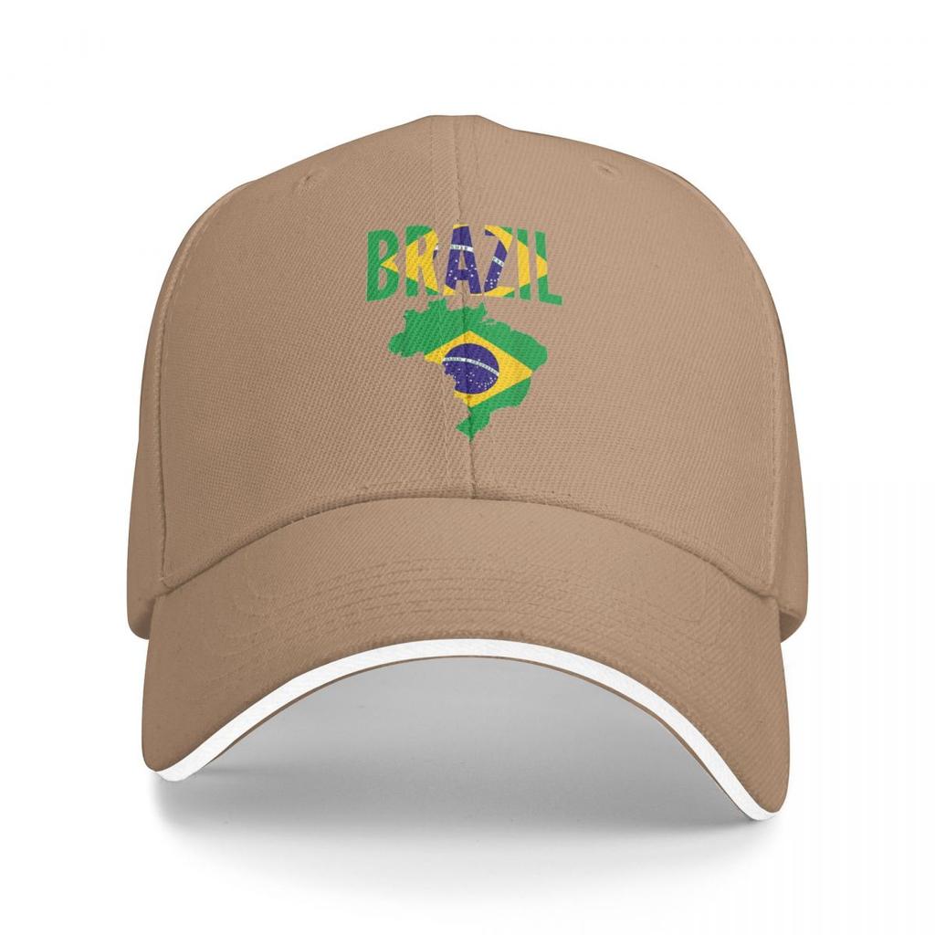 Brazil Soccer Team Football Brazilian Flag Baseball Caps Snapback Baseball Hats Breathable Casual Casquette for Men And Women
