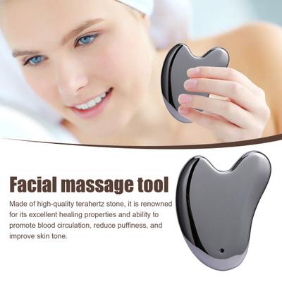Premium Terahertz Stone Gua Sha Scraping Tools for Facial Body Massage Circulation