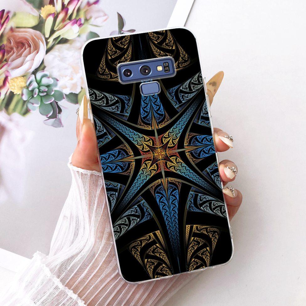 Transparent Cover For Samsung Note9 Case Cute Fashion Butterfly Funny Painted Casing For Samsung Galaxy Note9 SM-N960F SM-N9600