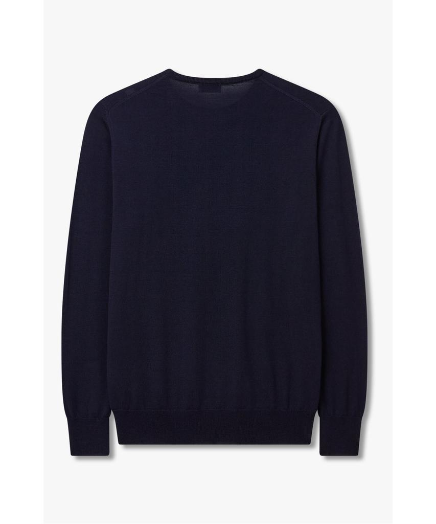 MAN ON THE BOON [Morgano] Crewneck Sweater_Navy 4715313914