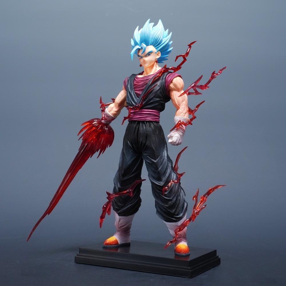 32cm/12.6in Anime Dragon Ball Figure Limited Color Vegetto Action Figures Pvc Statue Desktop Ornamen Collection Model Toys Gifts Round Sensory