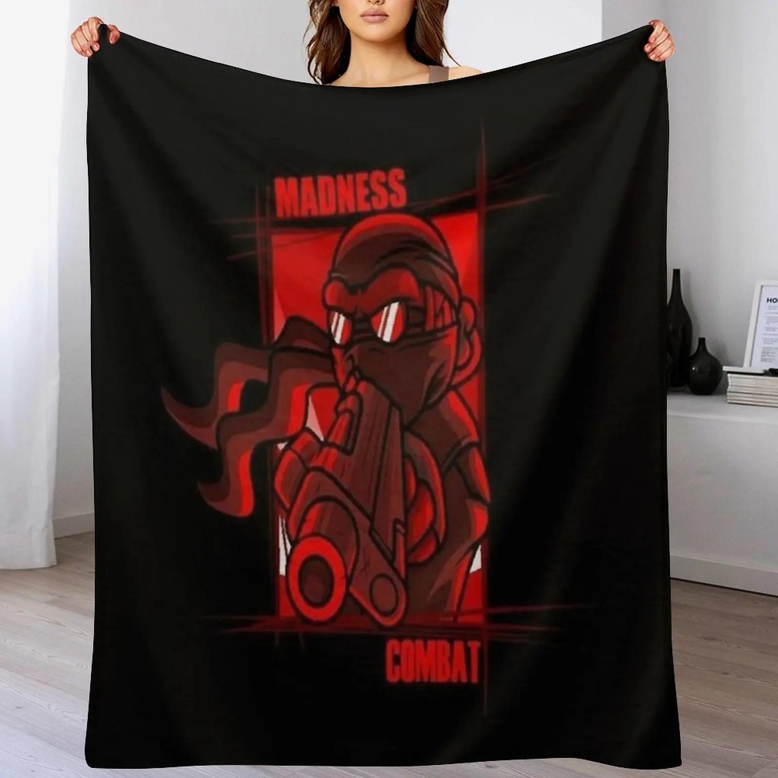 

Madness combat Throw Blanket No Pilling Soft Warm Blanket for Bed 102x76cm(40x30in)