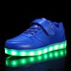 Sneaker da ballo luminose ricaricabili in stile coreano per bambini - Scarpe sportive alla moda che si illuminano per bambini