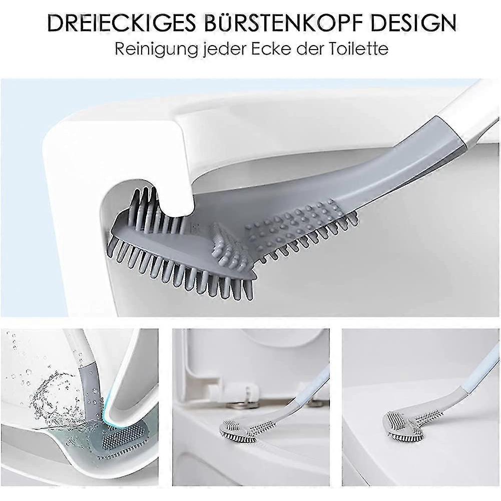 Silicone Toilet Brush Golf Long Handled Toilet Brush Toilet Brushes And Bathroom