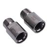 2Pcs Bike Pedal Extension Shaft Ti Alloy Protective Effortless Use Reduce Friction Bike Pedal