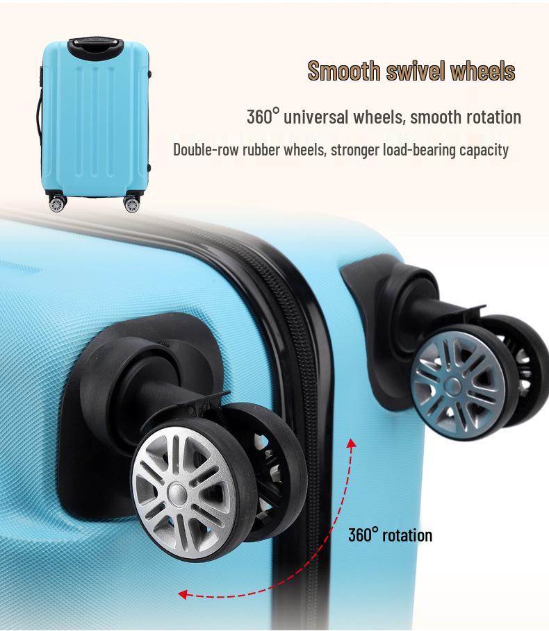 30-Inch Silent Lightweight Student Travel Trolley Case with Large Capacity