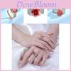 Elegante Anello Lusso Full Diamond con Zirconia Rossa Granato da 3 Carati per Donna