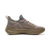 New LINING Cloud Wave Knit Casual Shoes Men's Low top Taupe AGLV129-4