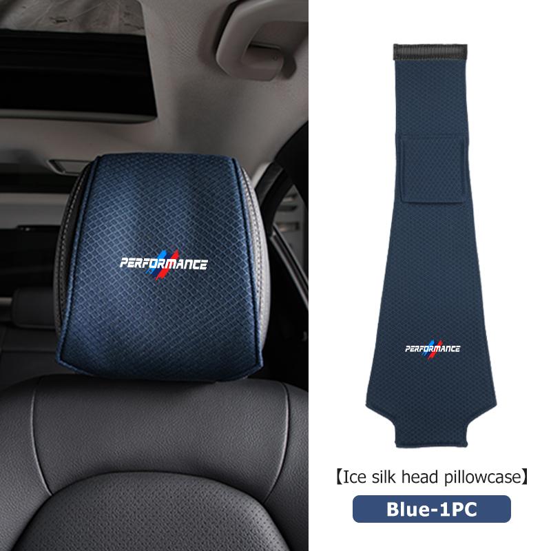 For BMW E36 Car Seat Headrest Cover Cushion Neck Pillow Protector Pad For BMW X1 X3 X4 X5 X7 G20 G38 F20 F39 F48 E46 E60 E36 E39