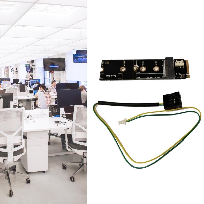 Drahtloser M.2 A+E Key Slot zu M.2 M Key Wifi Bluetooth-kompatibler Adapter für AX200 9260 Bcm94352Z Karte NVMe PCIE SSD