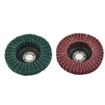 Grinder Flap Polishing Kit Disc Buffing Accessories Workshop Equipment Nylon Cloth Wool Metal Rod Stainless Steel