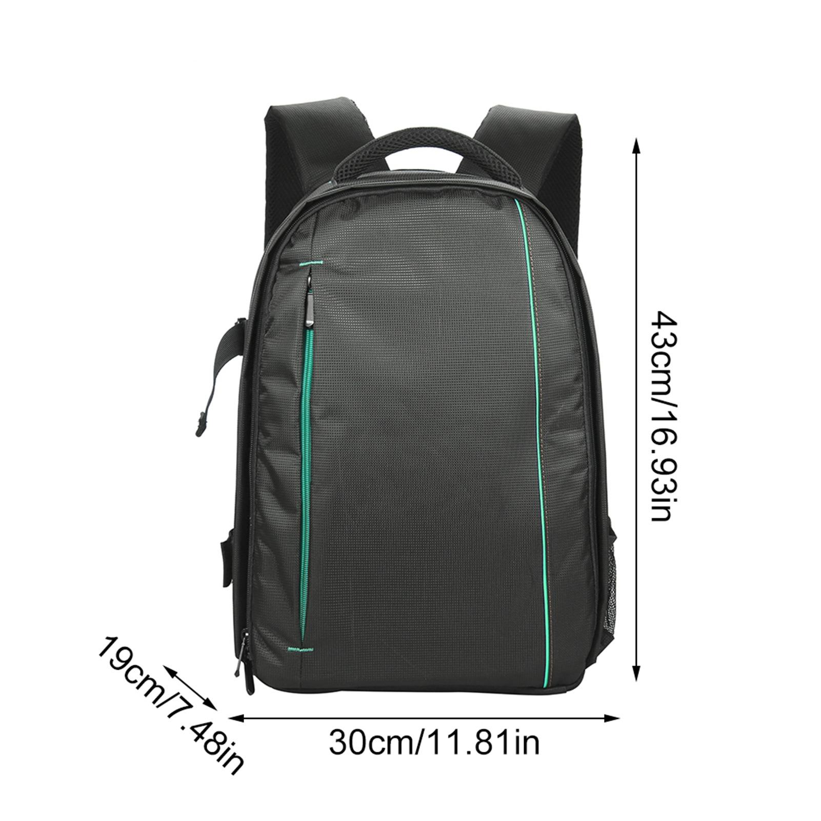Buitenkleding Slijtvast DSLR Digitale Camera Video Rugzak Waterbestendig Multifunctioneel Ademend Fotografie Camera Green