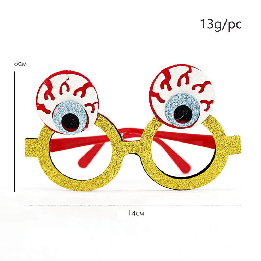 New Halloween Glasses Children's Funny Party Costumes Photo Prop Decorative Goods Skull-and-pumpkin Ghost Day Party