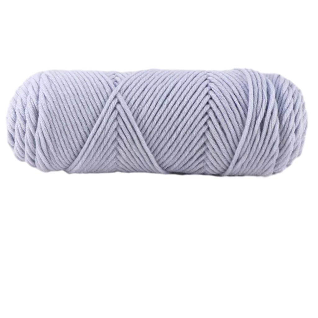 Milk Cotton Thread Colorful Milk Cotton Yarn Soft Comfort Milk Cotton Crochet Knitwear DIY Hand Knitting Yarn Mulitcolor