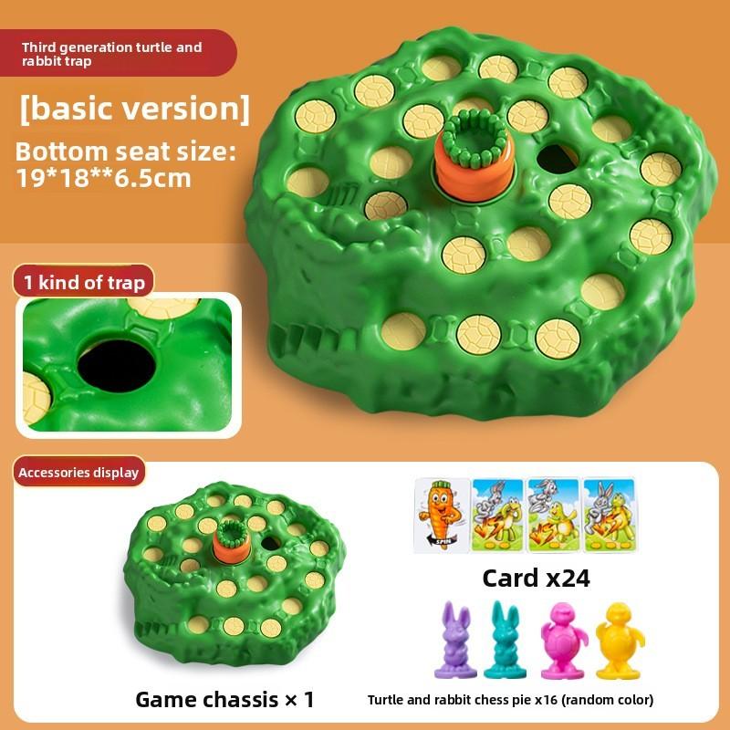 Fun Rabbit Trap Strategy Desktop Game For Kids With Multiplayer Play And Brain Boosting Three Basic
