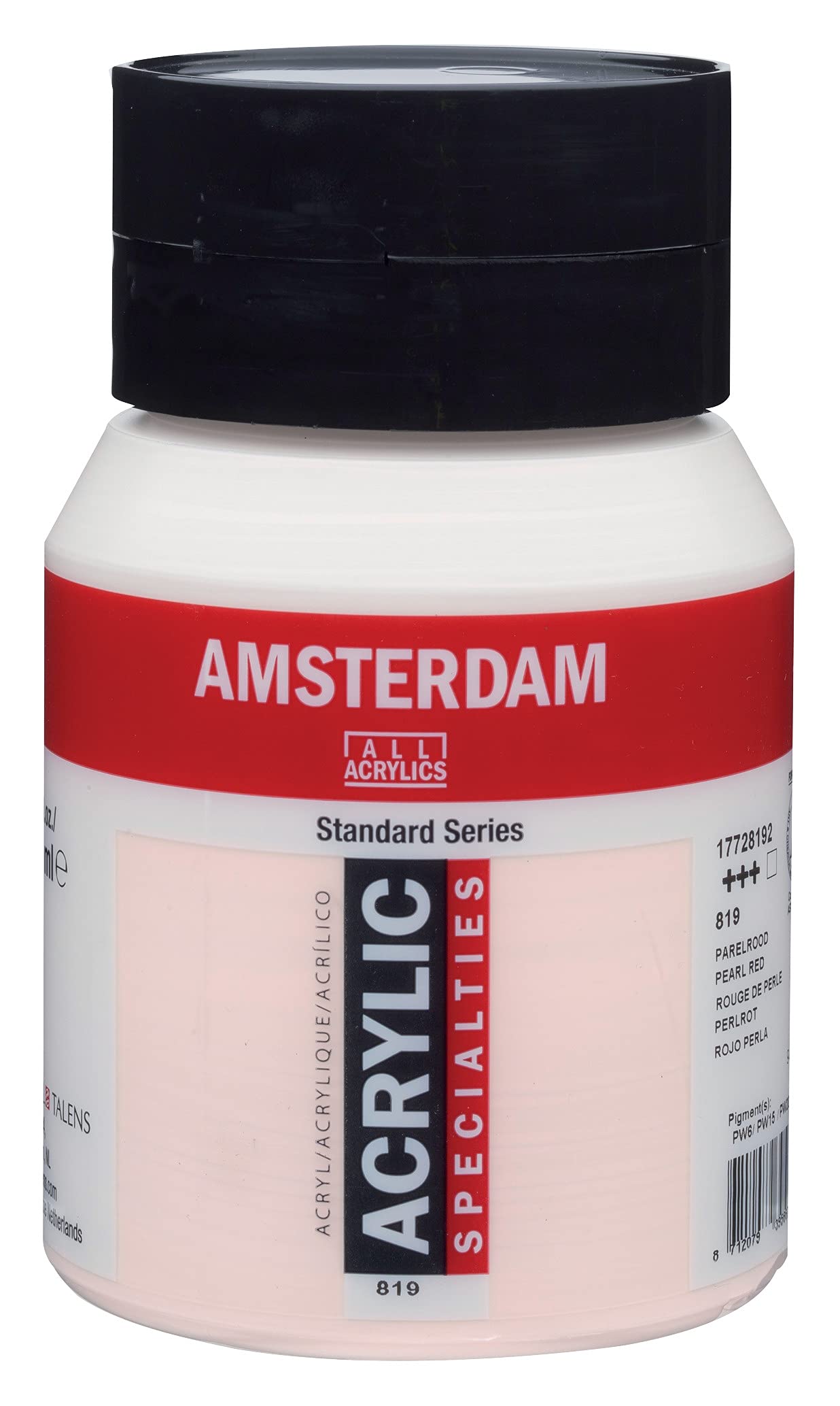 

Talens Amsterdam Acrylic Color Pearl Red T1772-819 500ml 407609