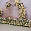 100CM Romantic Wedding Flower Wall Arrangement Artificial Road Lead Flowers for Wedding Party Arch Flowers Garland Backdrop Home Party Decoration